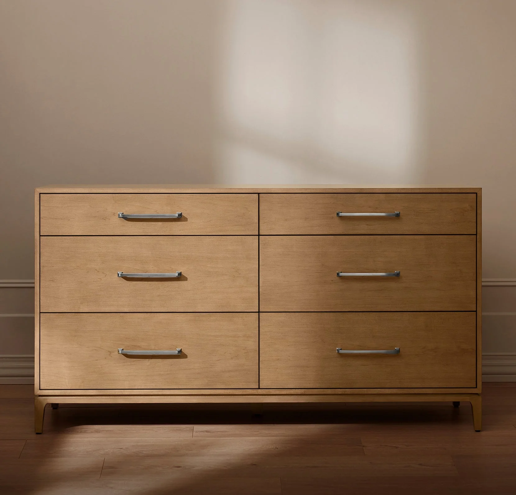 6-Drawer Wood Dresser - Bluff - Image 2