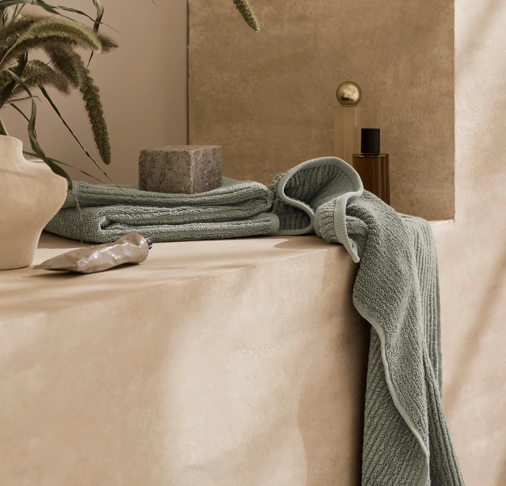 Complete Turkish Ribbed Bath Sheet Bundle - Image 4