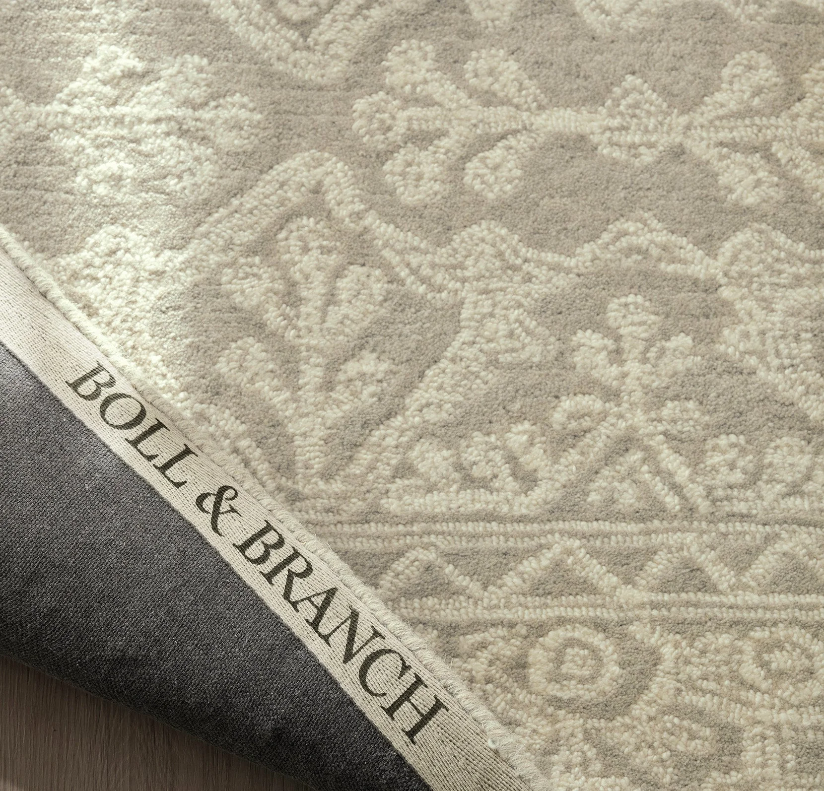 Cottonfield Rug - Oatmeal/Pewter - Image 3