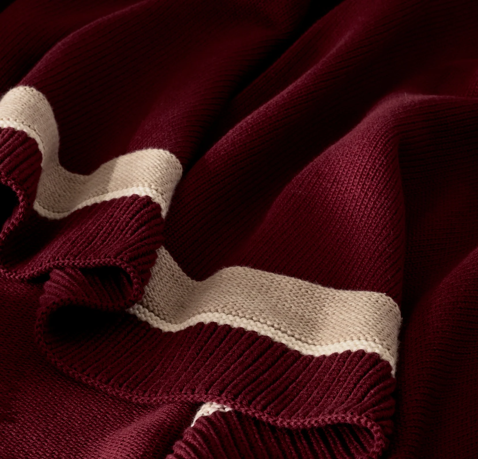 Court Knit Throw Blanket - Holly - Image 2