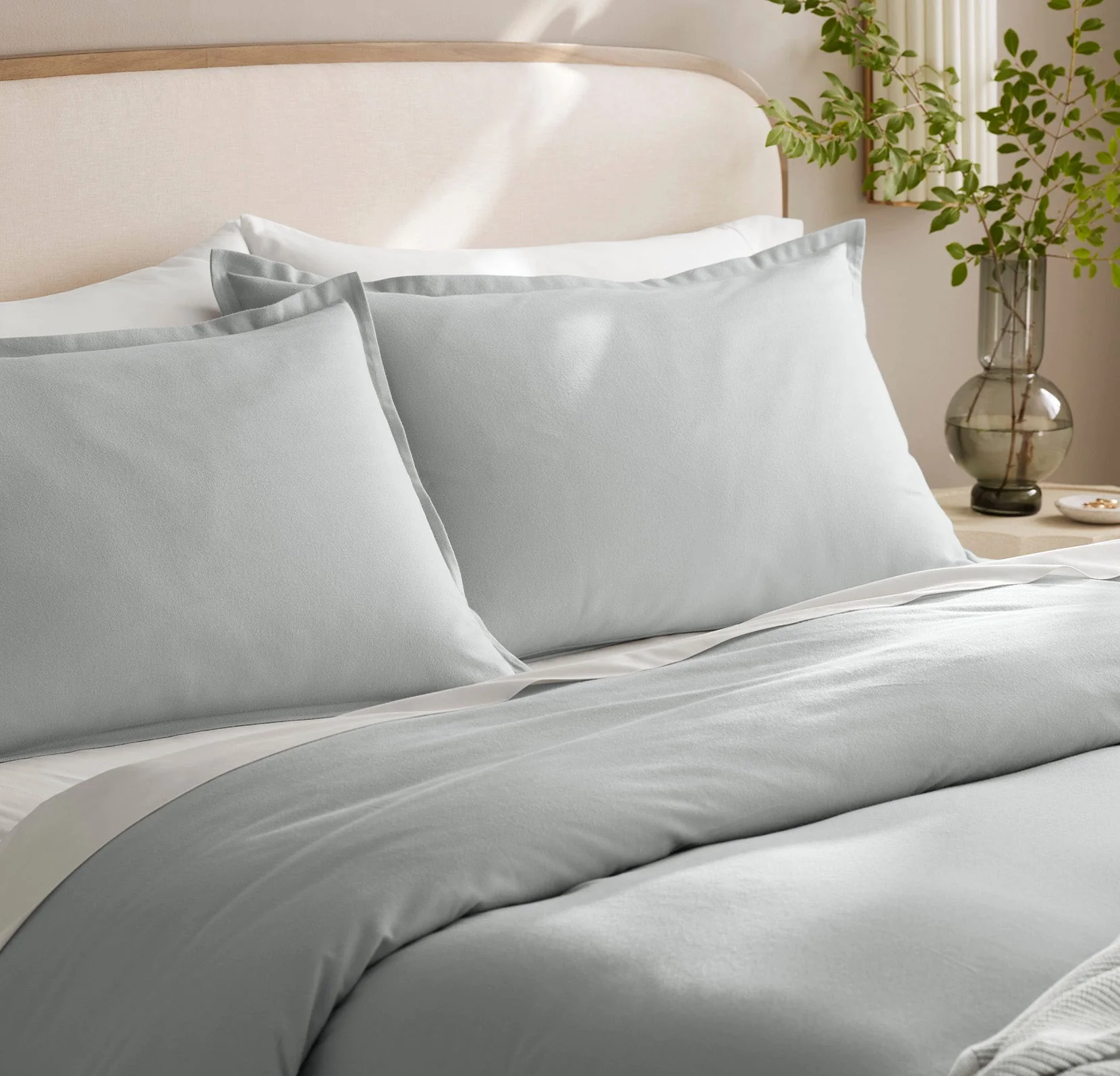 Flannel Duvet Set - Shore - Image 3