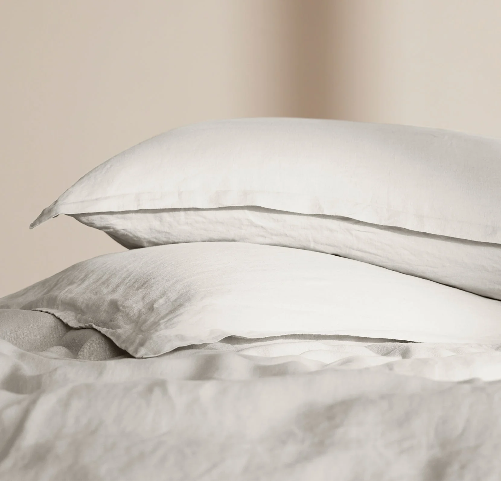 Linen Duvet Set - Mist - Image 3