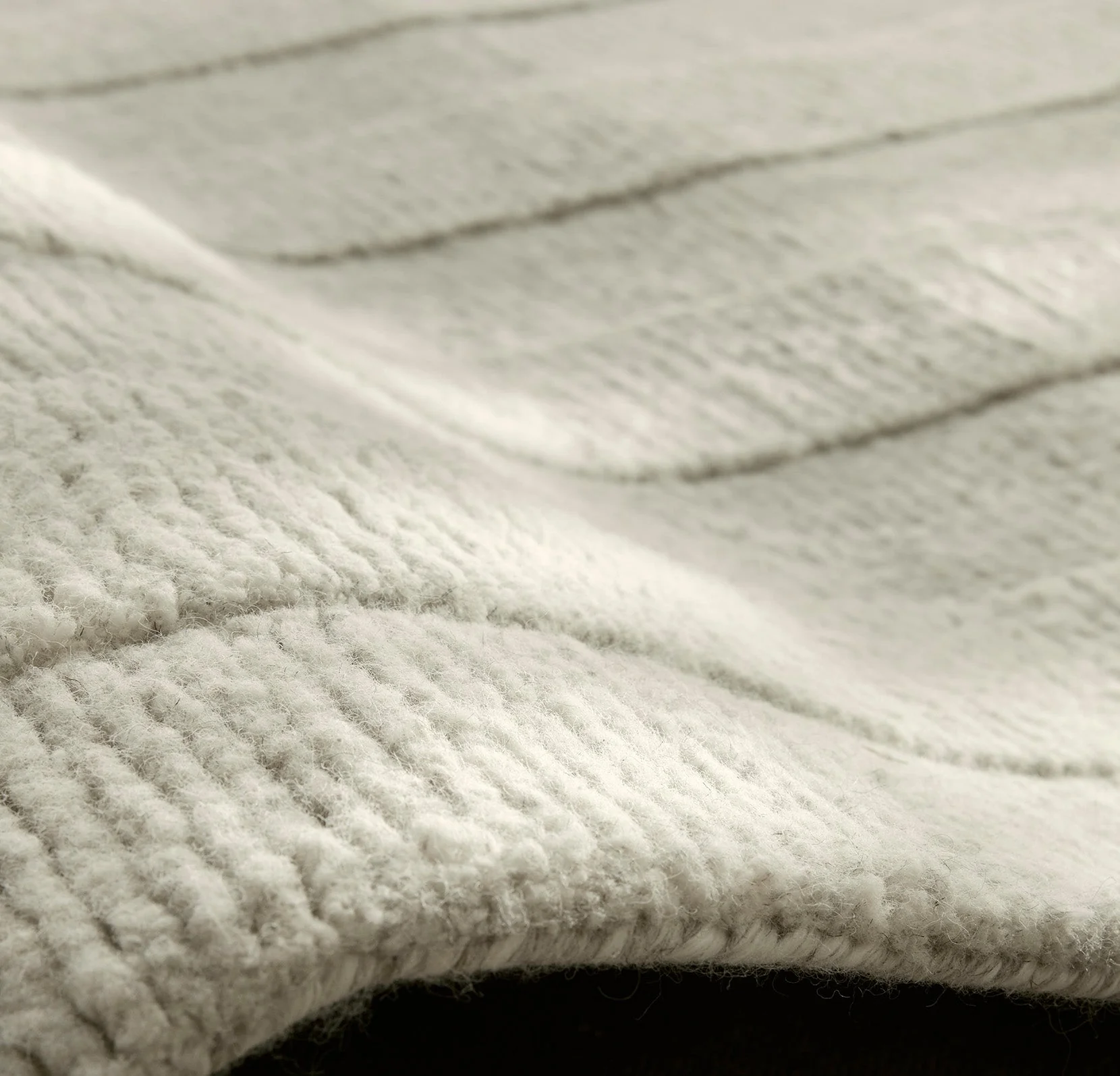Modern Framed Rug - Heathered Natural - Image 4