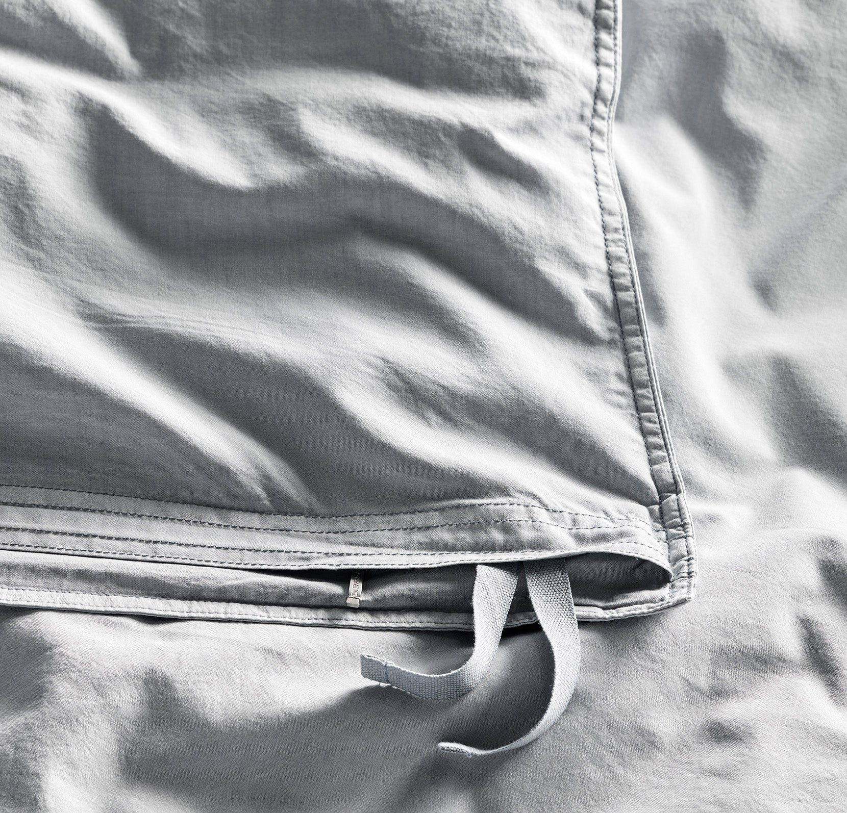 Percale Vintage Washed Duvet Set - Vintage Shore - Image 4