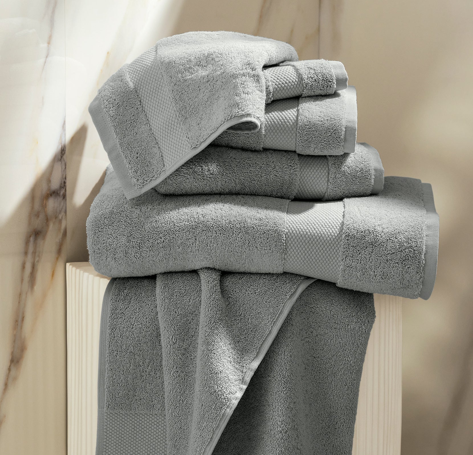 Plush Bath Towel Sets - Shore - Image 3