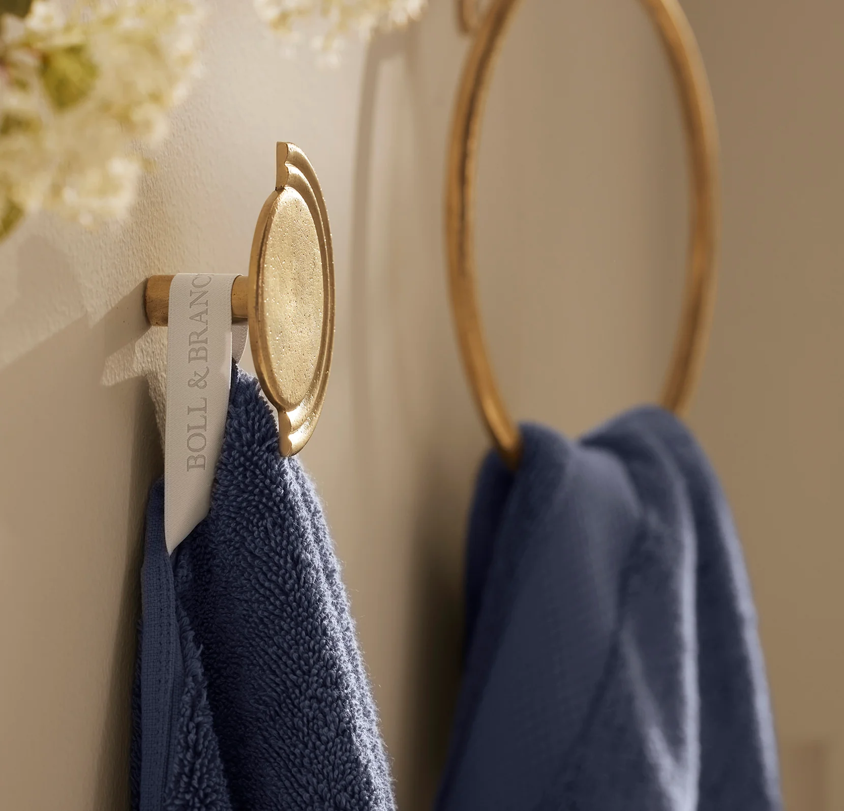 Plush Bath Sheet - Coastal Navy - Image 3