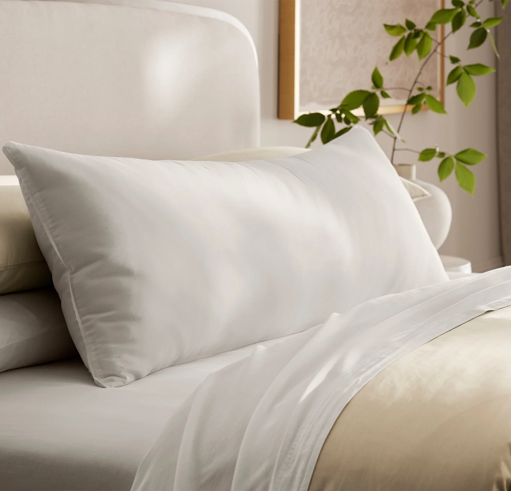 Signature Body Pillowcase - White - Image 3