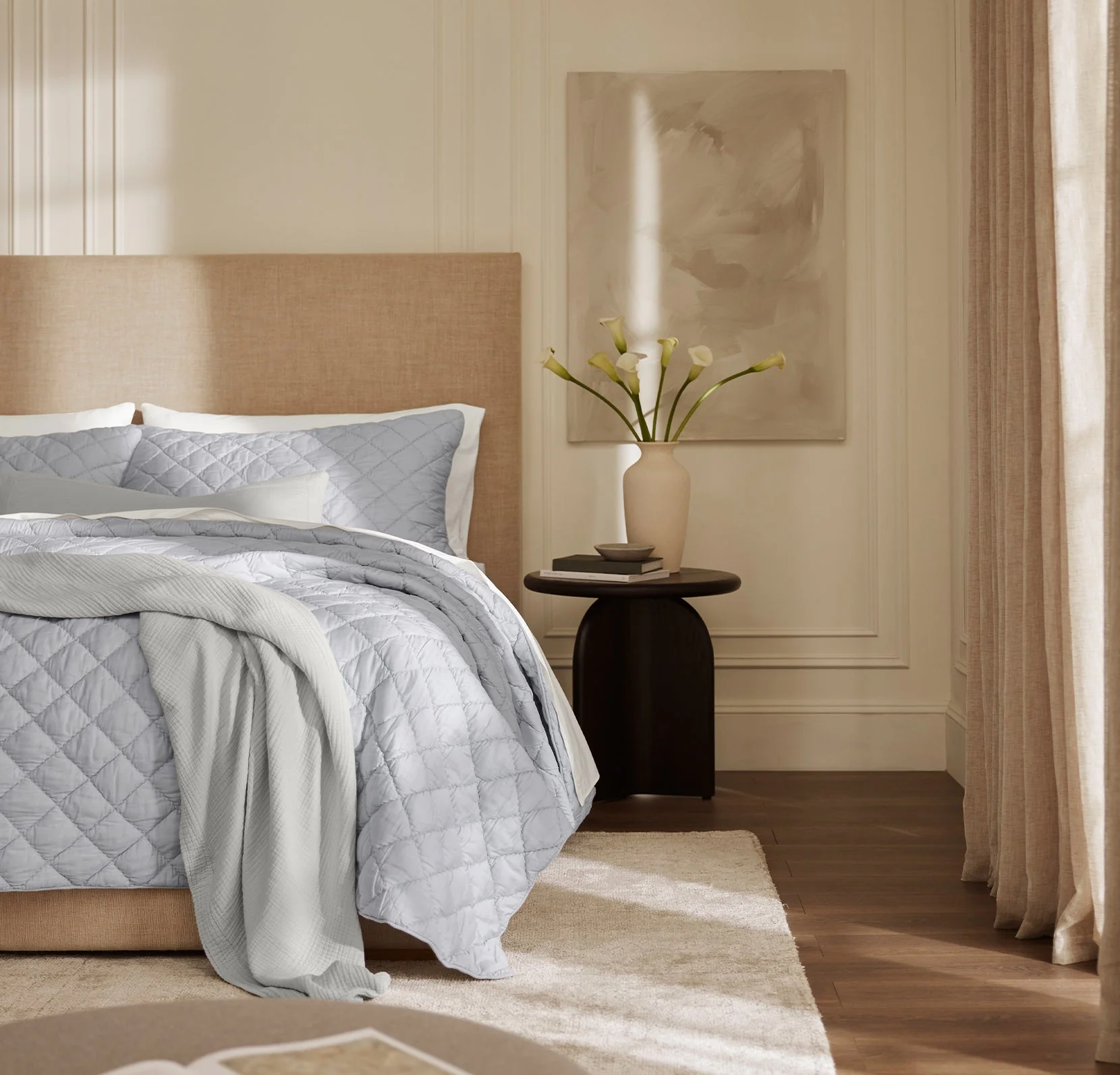 Signature Handstitched Cloud Comforter Set - Sky - Image 3