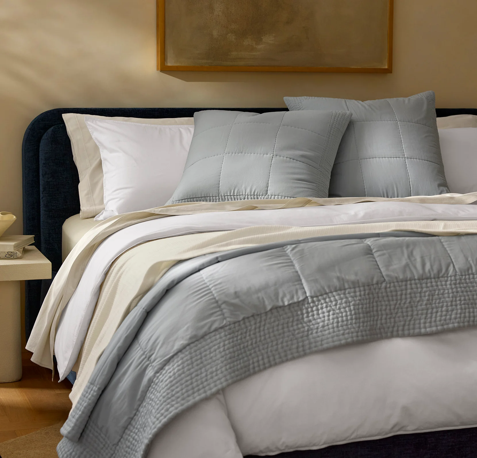 Signature Handstitched Quilted Sham - Shore - Image 3