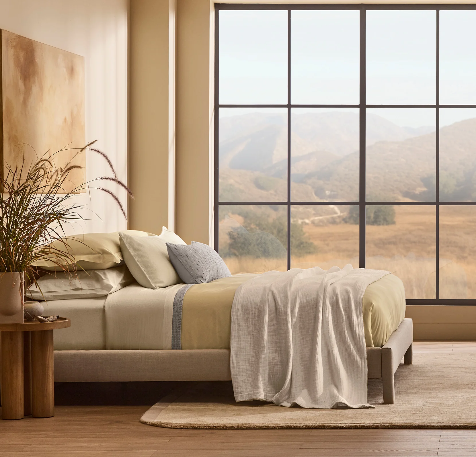 Signature Hemmed Duvet Set - Buttercup - Image 3