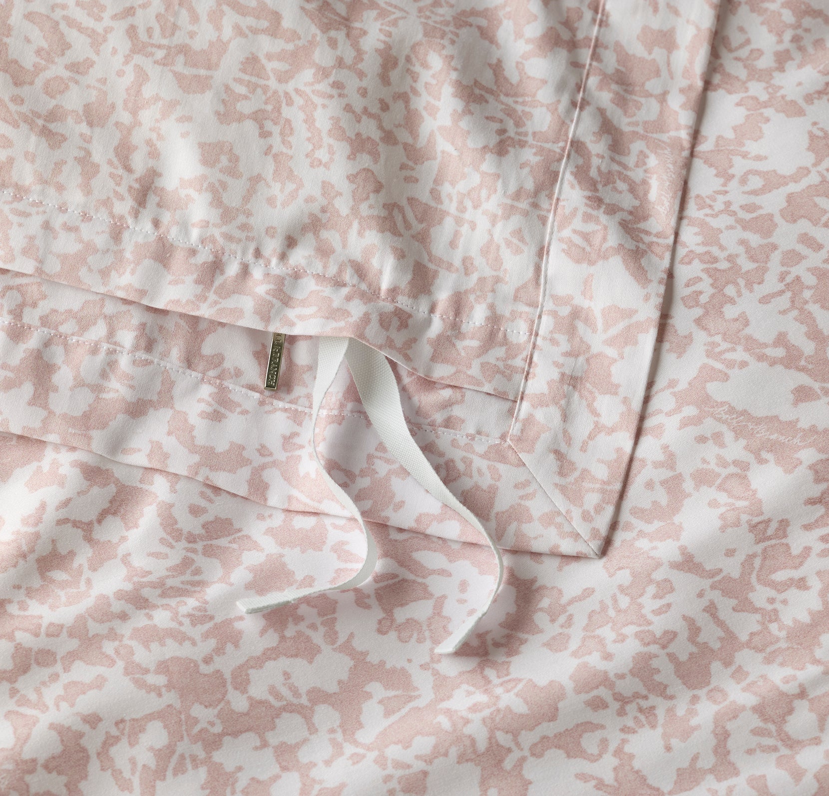 Signature Hemmed Duvet Set - Dusty Rose Garden - Image 4