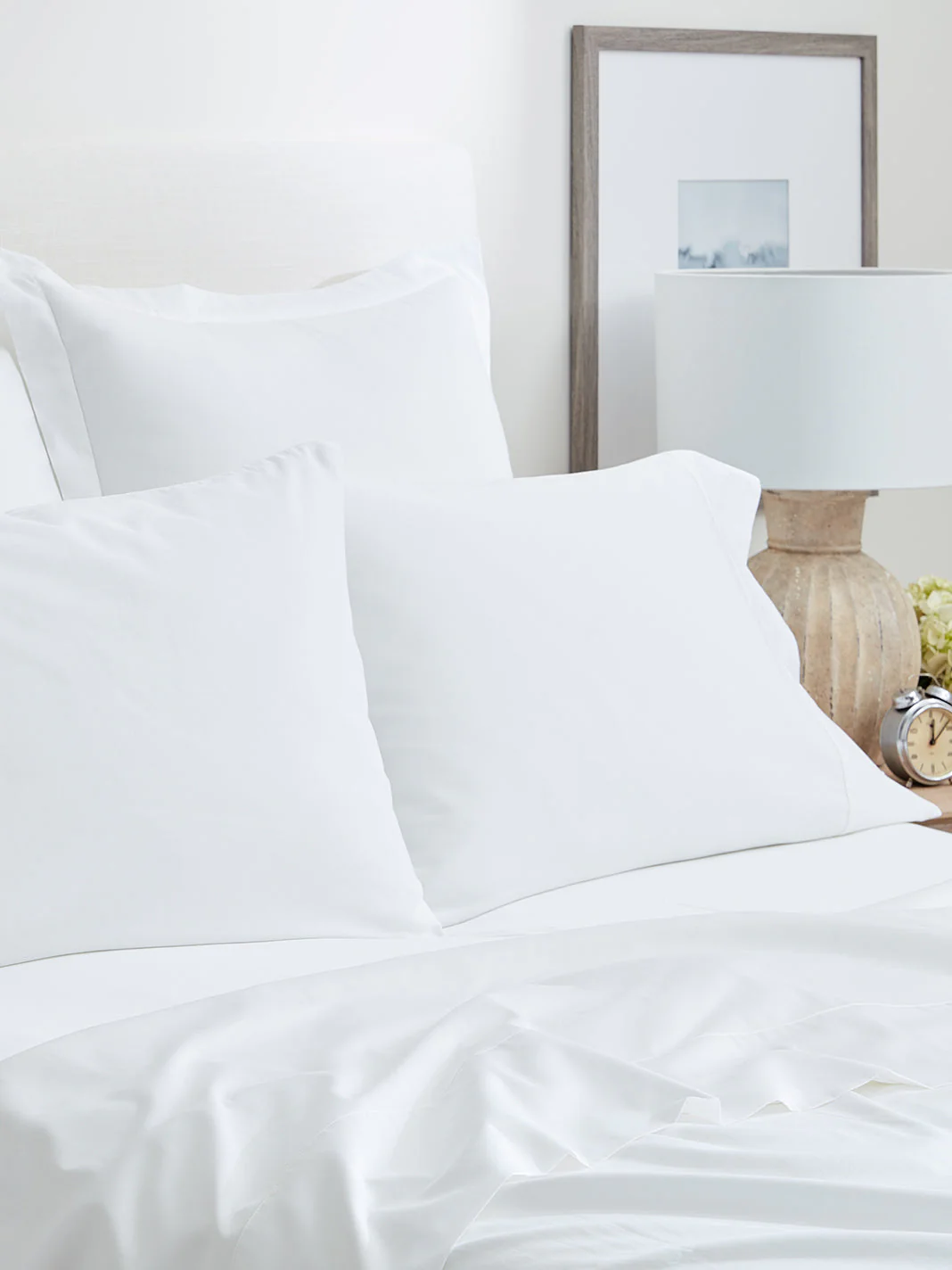 Signature Hemmed Flat Sheet - White - Image 4