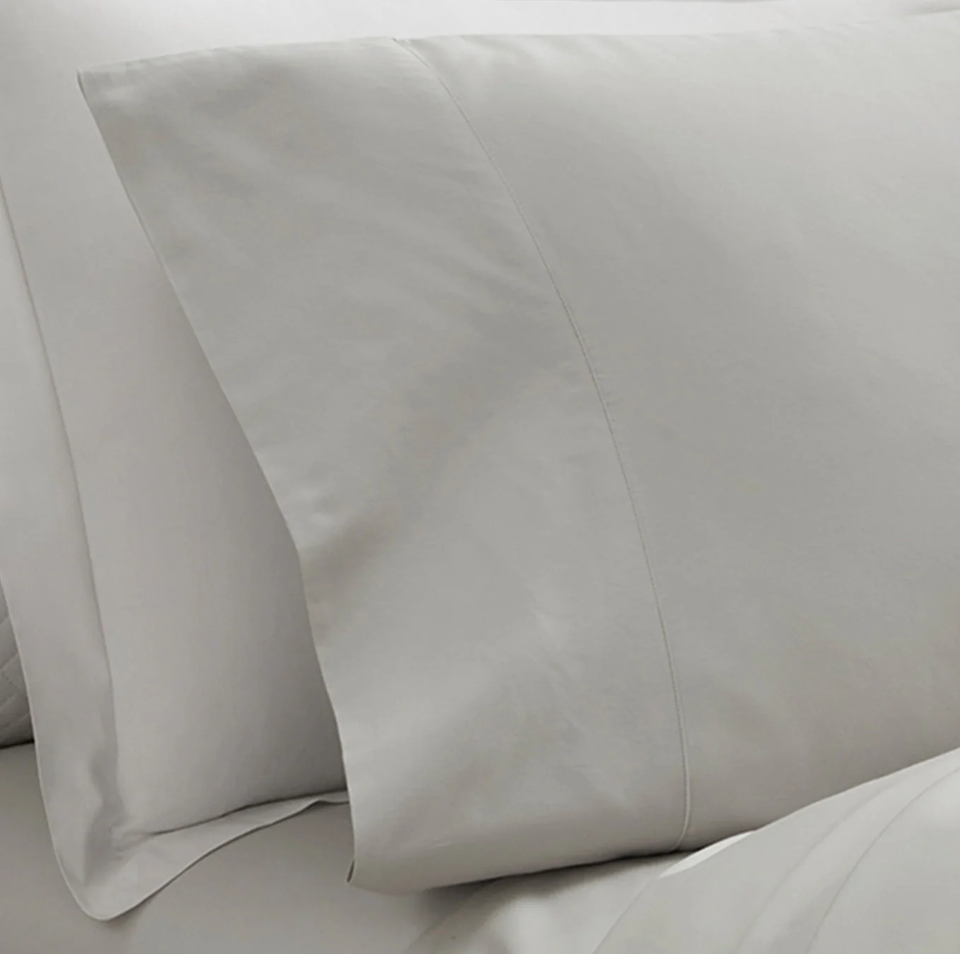 Signature Hemmed Pillowcase Set - Mist - Image 3