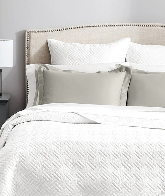 Signature Hemmed Sham - Pewter - Image 4