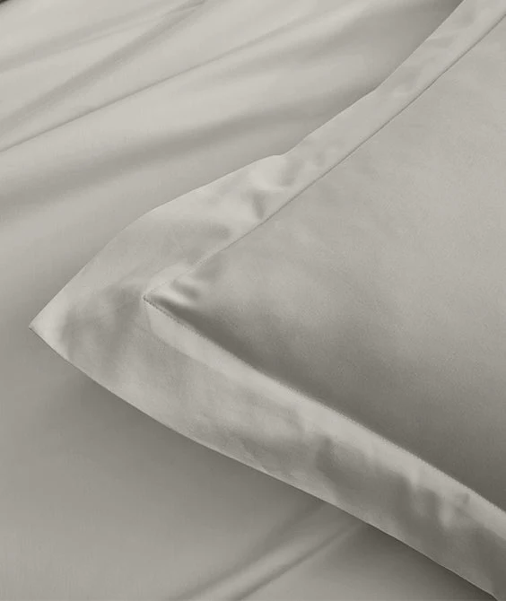 Signature Hemmed Sham - Pewter - Image 5