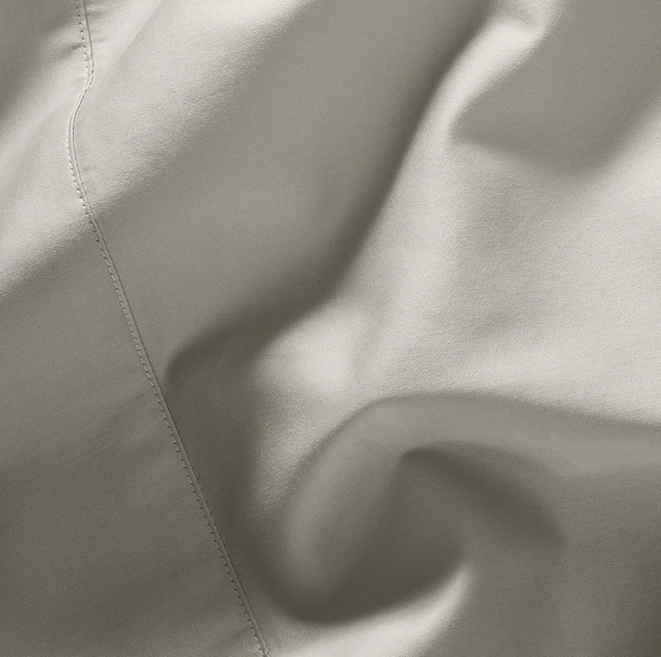 Signature Hemmed Sheet Set - Pewter - Image 4