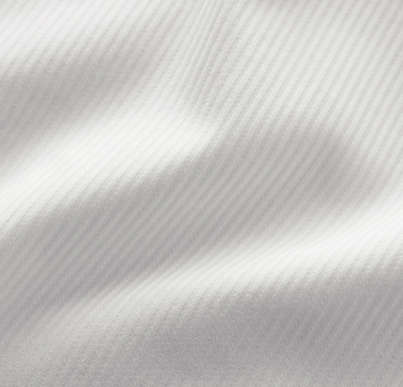 Signature Hemmed Sheet Set - White Textured Stripe - Image 7