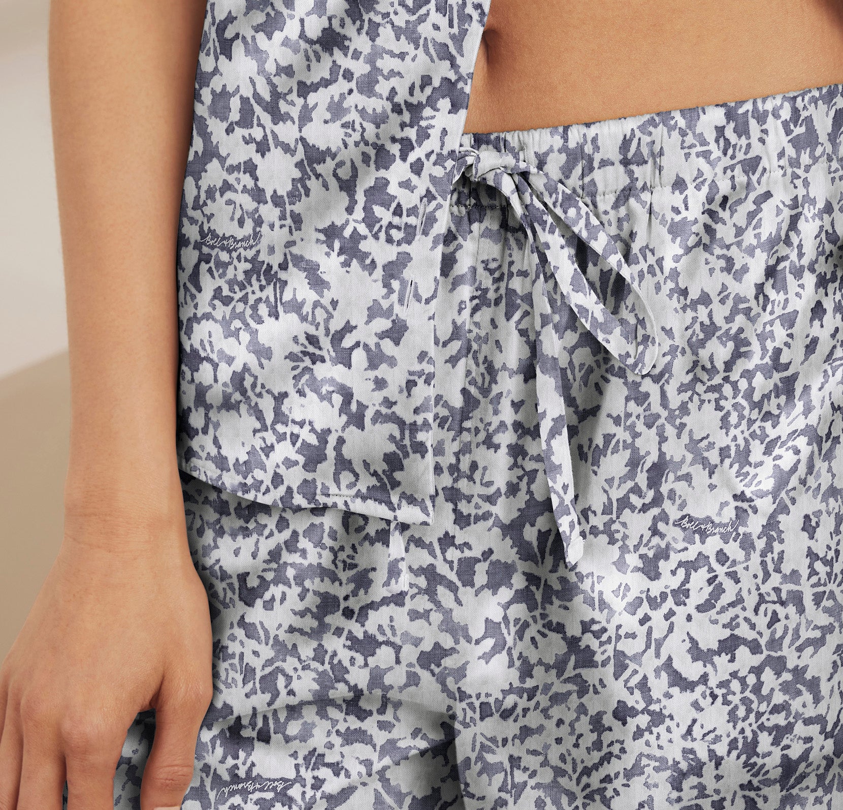 Signature Pajama Set - Short Sleeve & Shorts - Bay Garden - Image 3