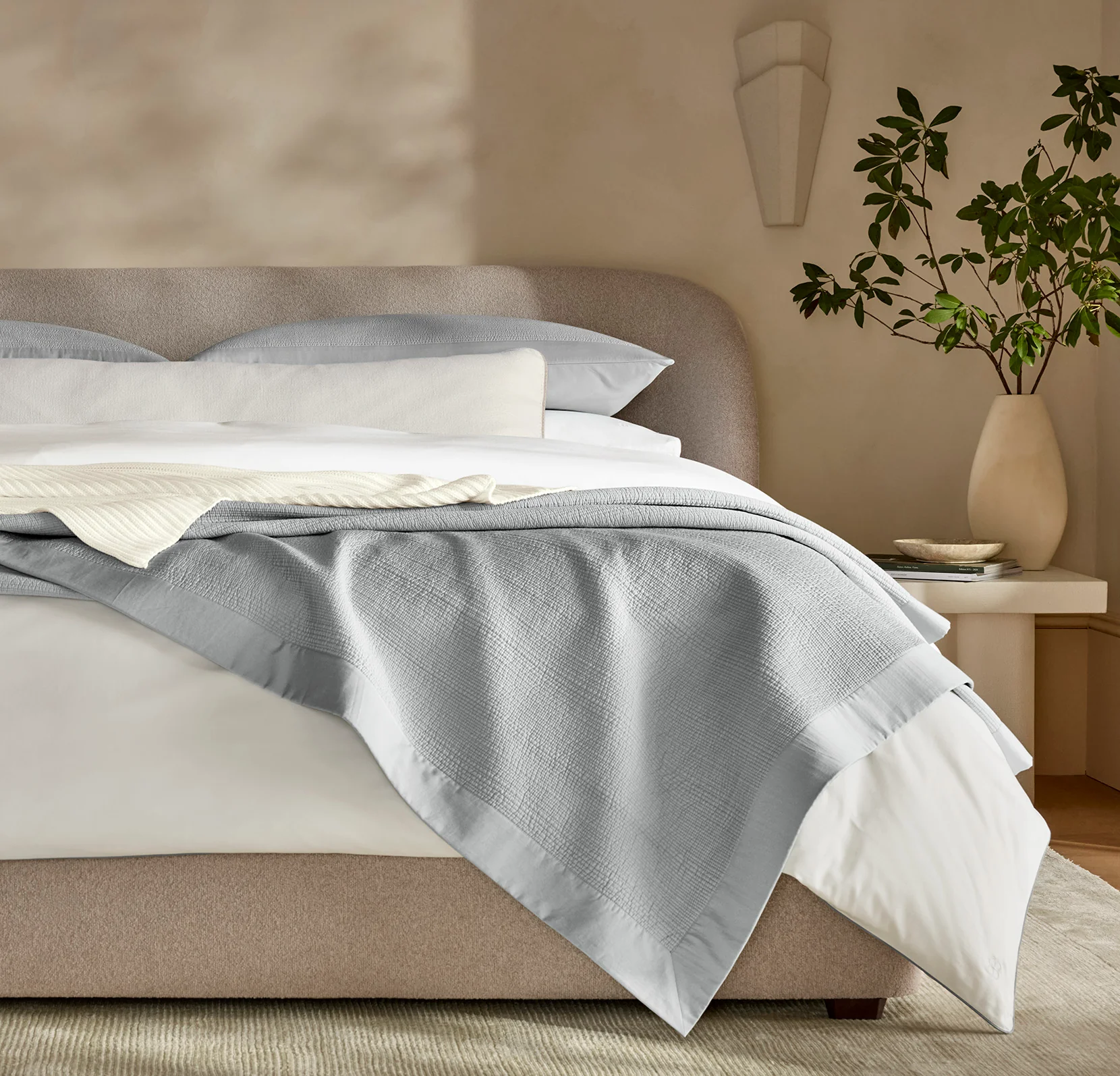 Signature Stitchline Sham - Shore - Image 2