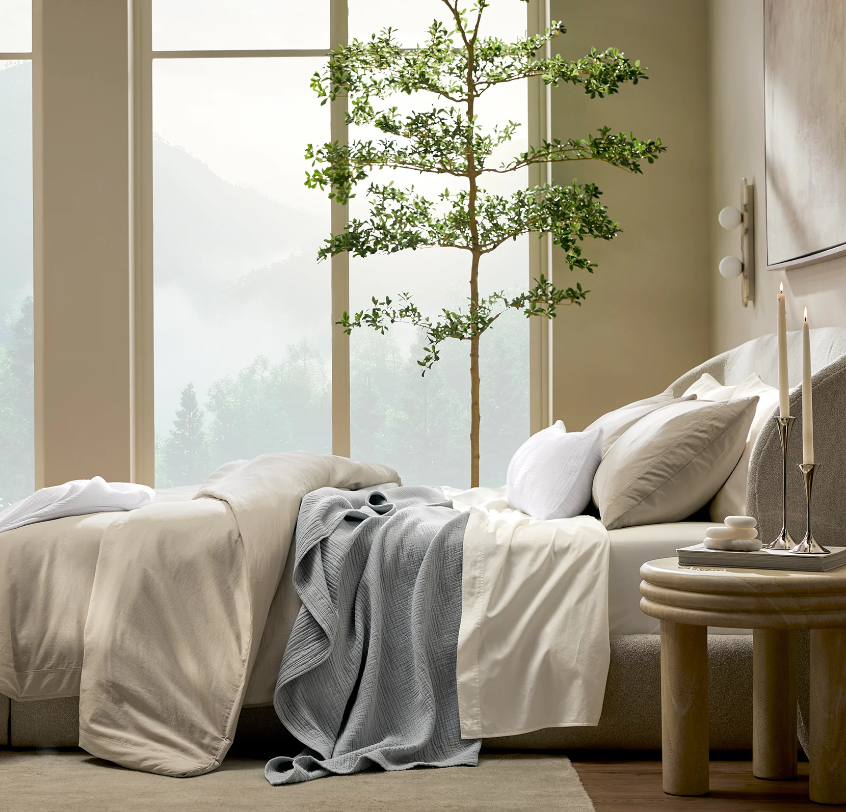 Signature Vintage Washed Comforter Set - Vintage Sand - Image 3