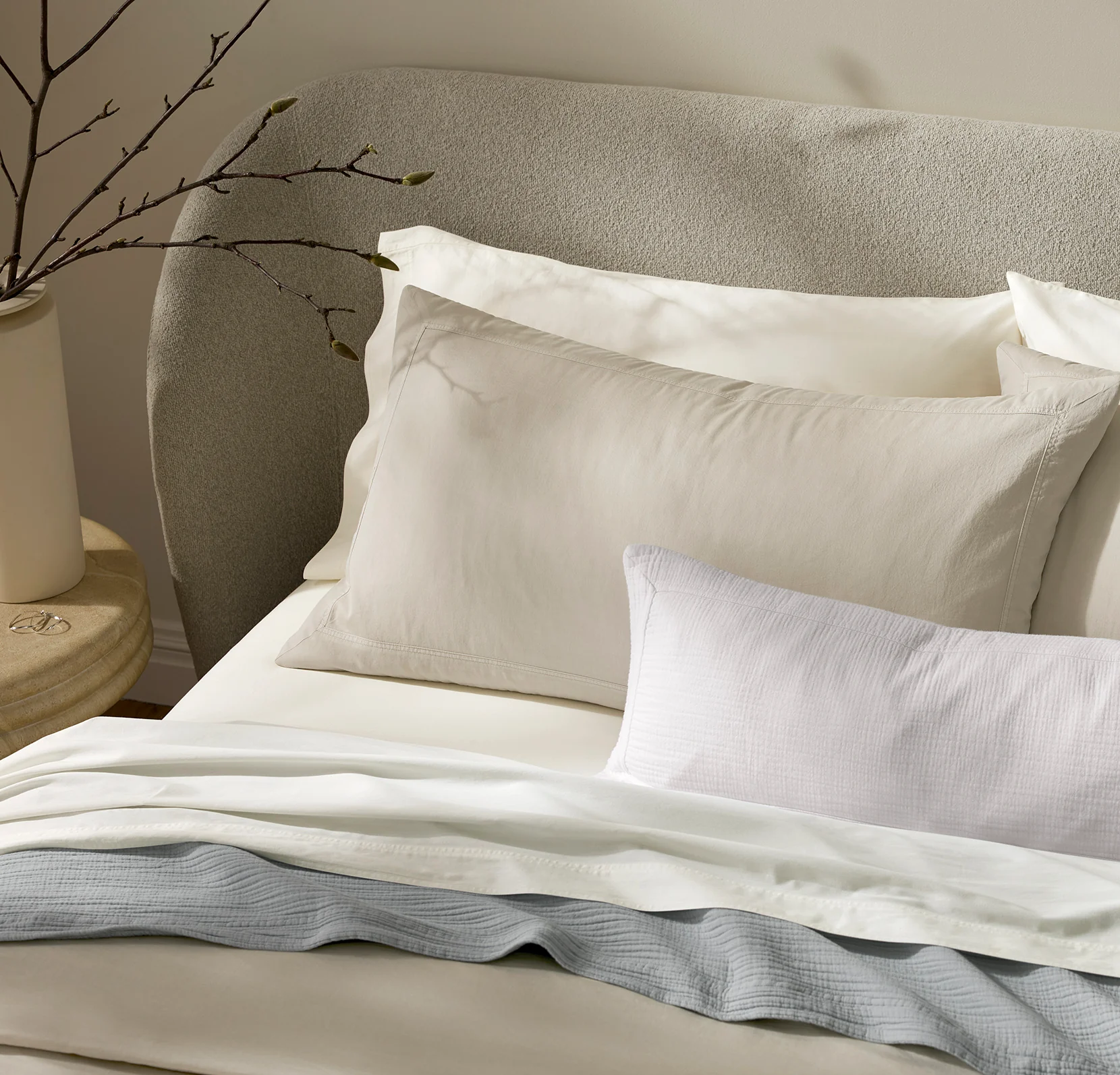 Signature Vintage Washed Comforter Set - Vintage Sand - Image 4