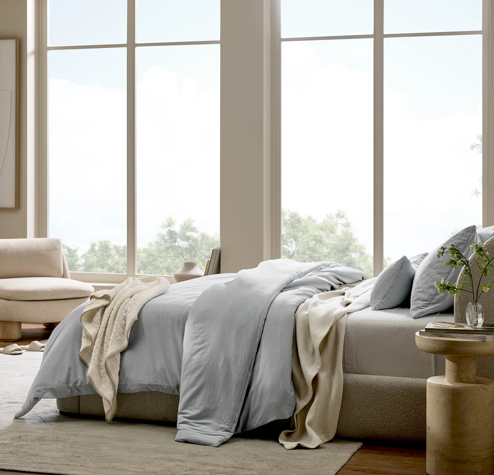 Signature Vintage Washed Comforter Set - Vintage Shore - Image 2