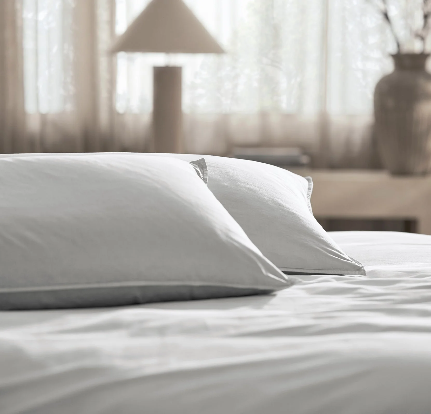 Signature Vintage Washed Duvet Set - Vintage Sky - Image 5