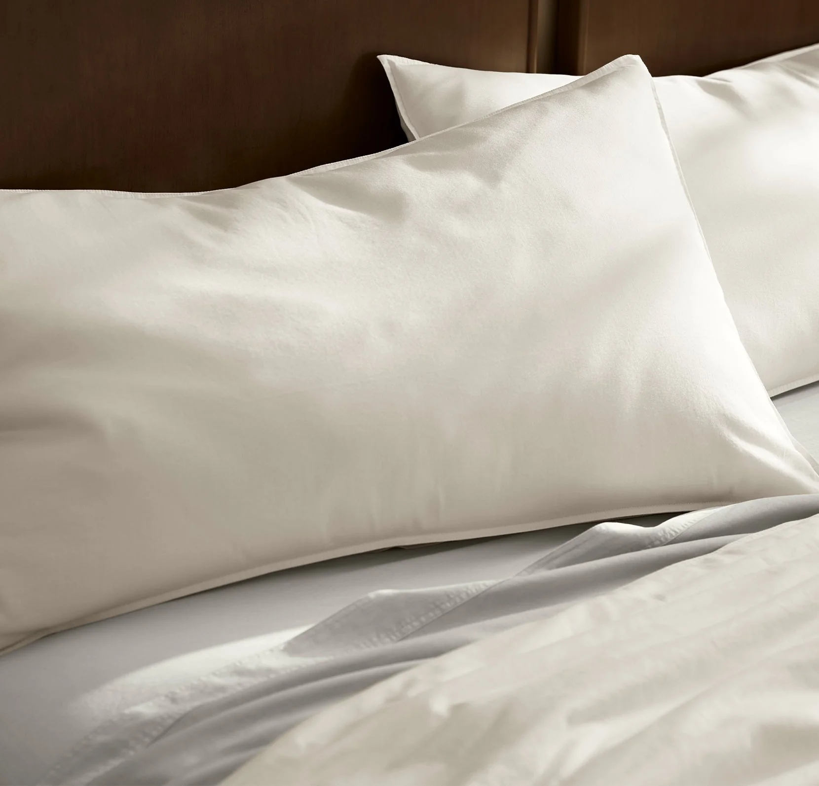 Signature Vintage Washed Duvet Set - Vintage White - Image 4