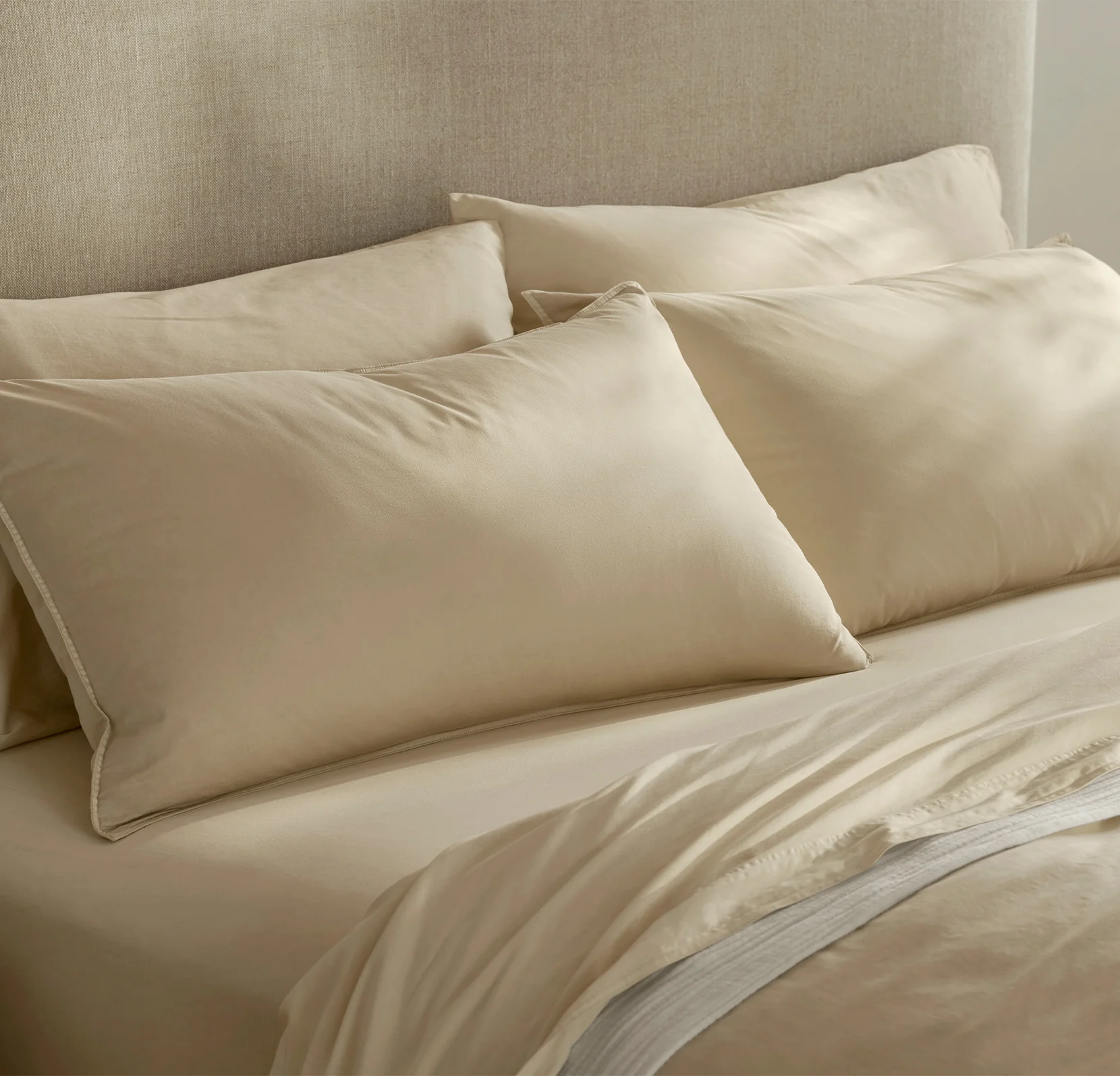 Signature Vintage Washed "No Flat Sheet" Sheet Set - Image 6