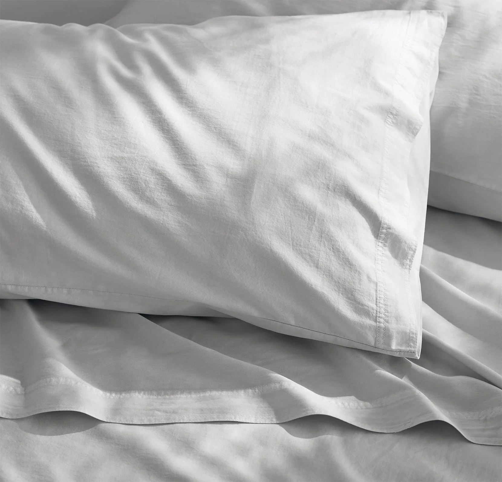 Signature Vintage Washed Pillowcase Set - Vintage Sky - Image 3
