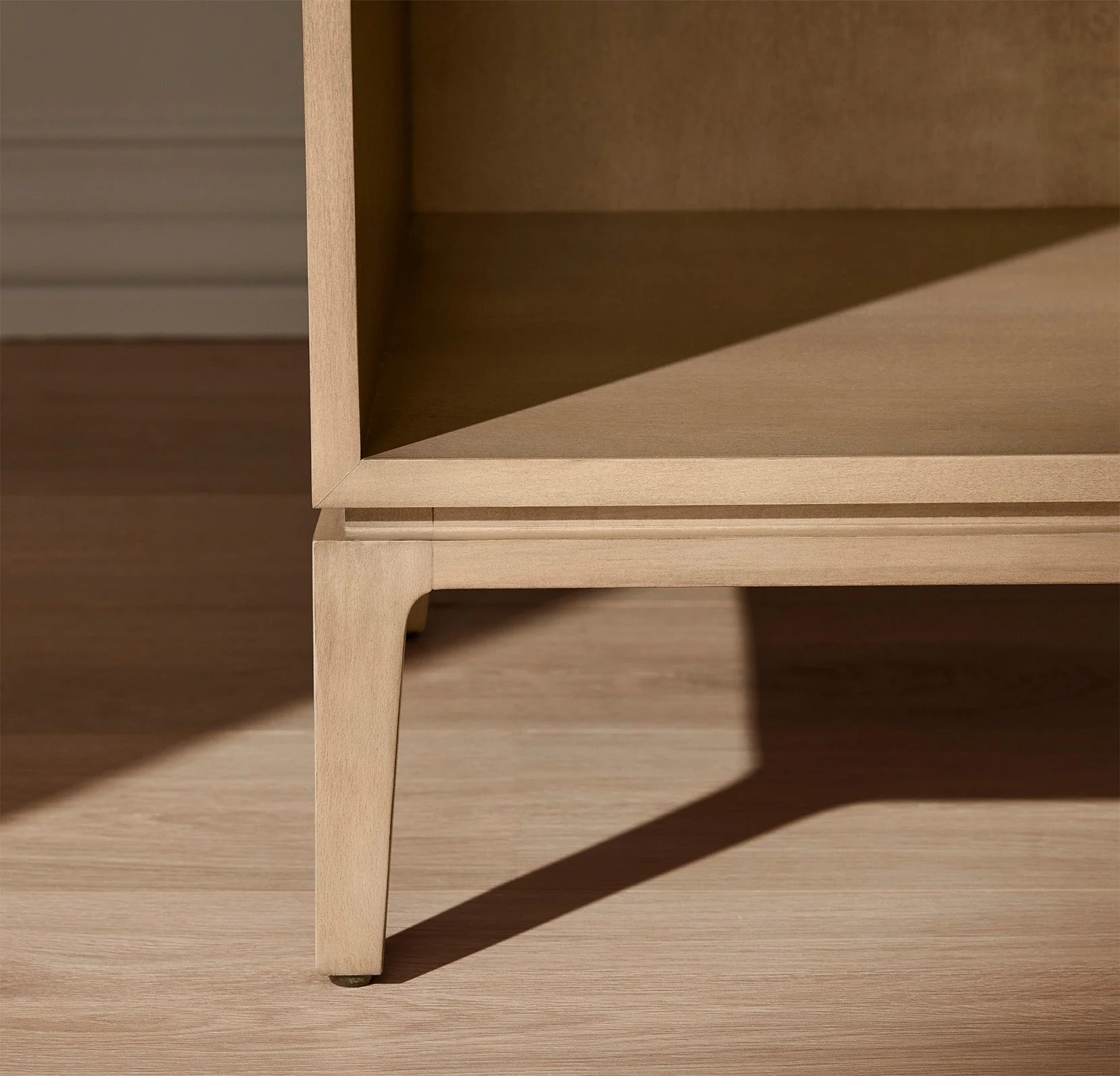 Single Drawer Wood Nightstand - Bluff - Image 6
