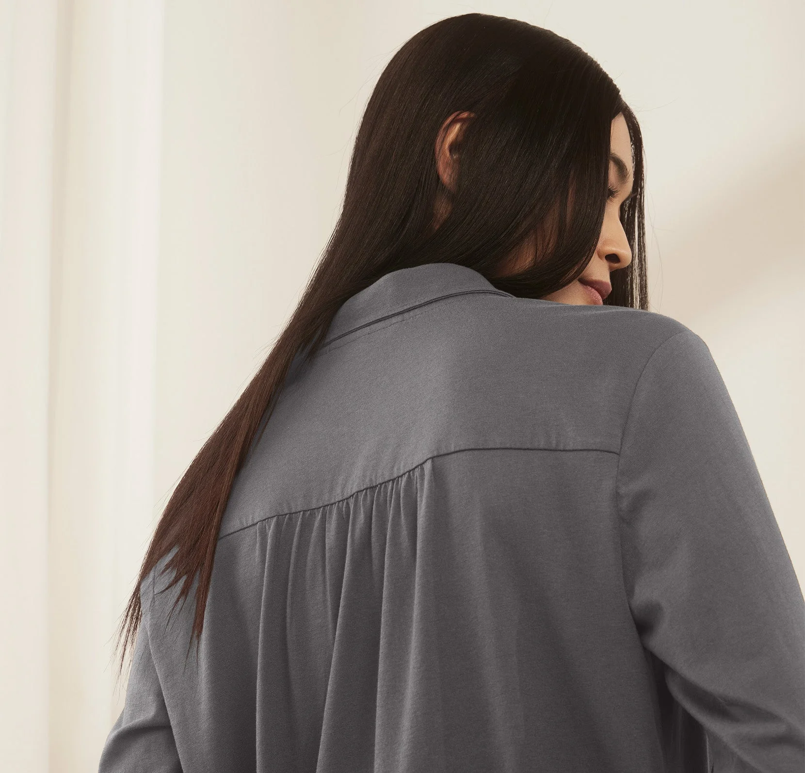 Soft Knit Sleepshirt - Night - Image 4