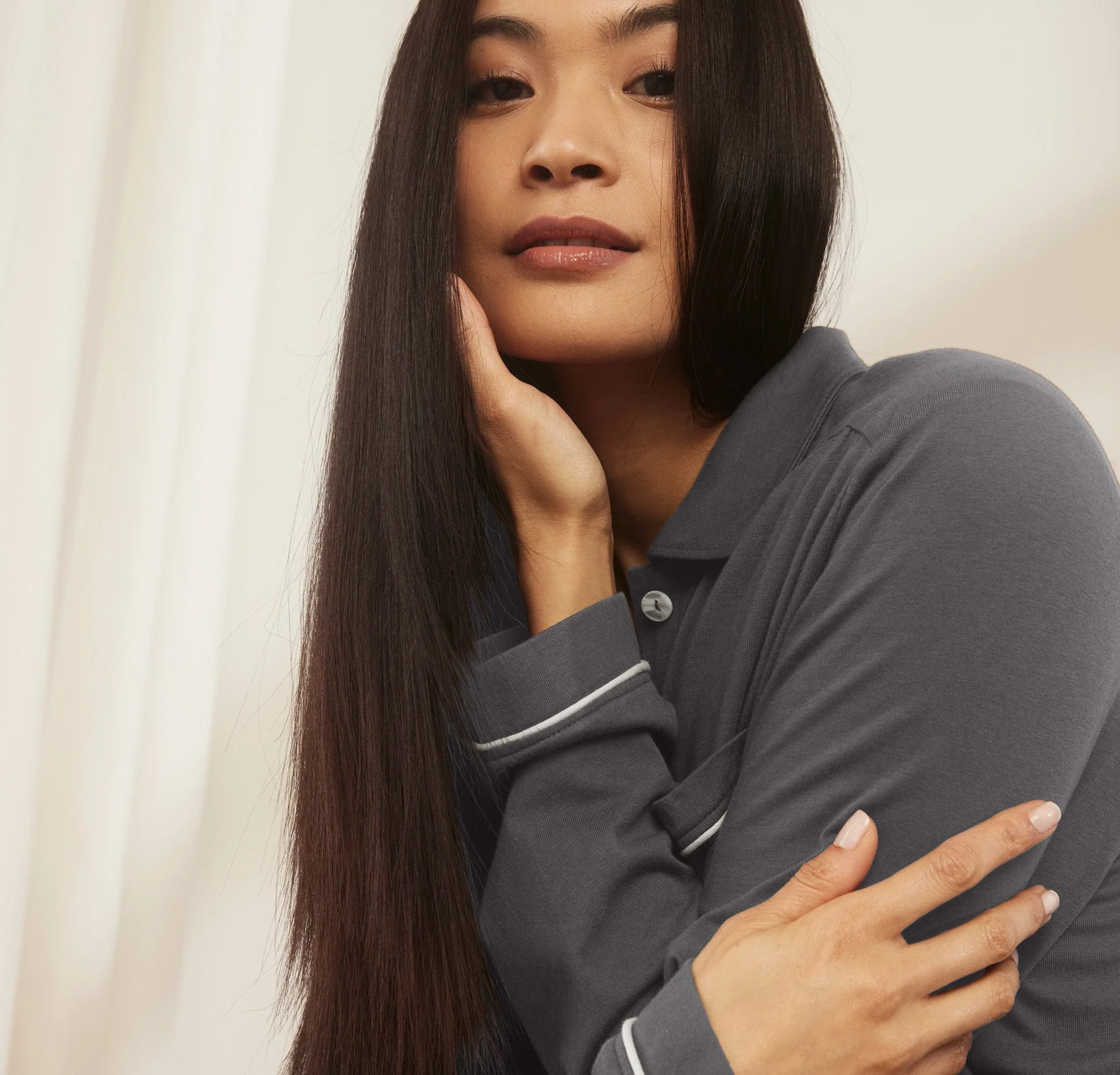 Soft Knit Sleepshirt - Night - Image 5