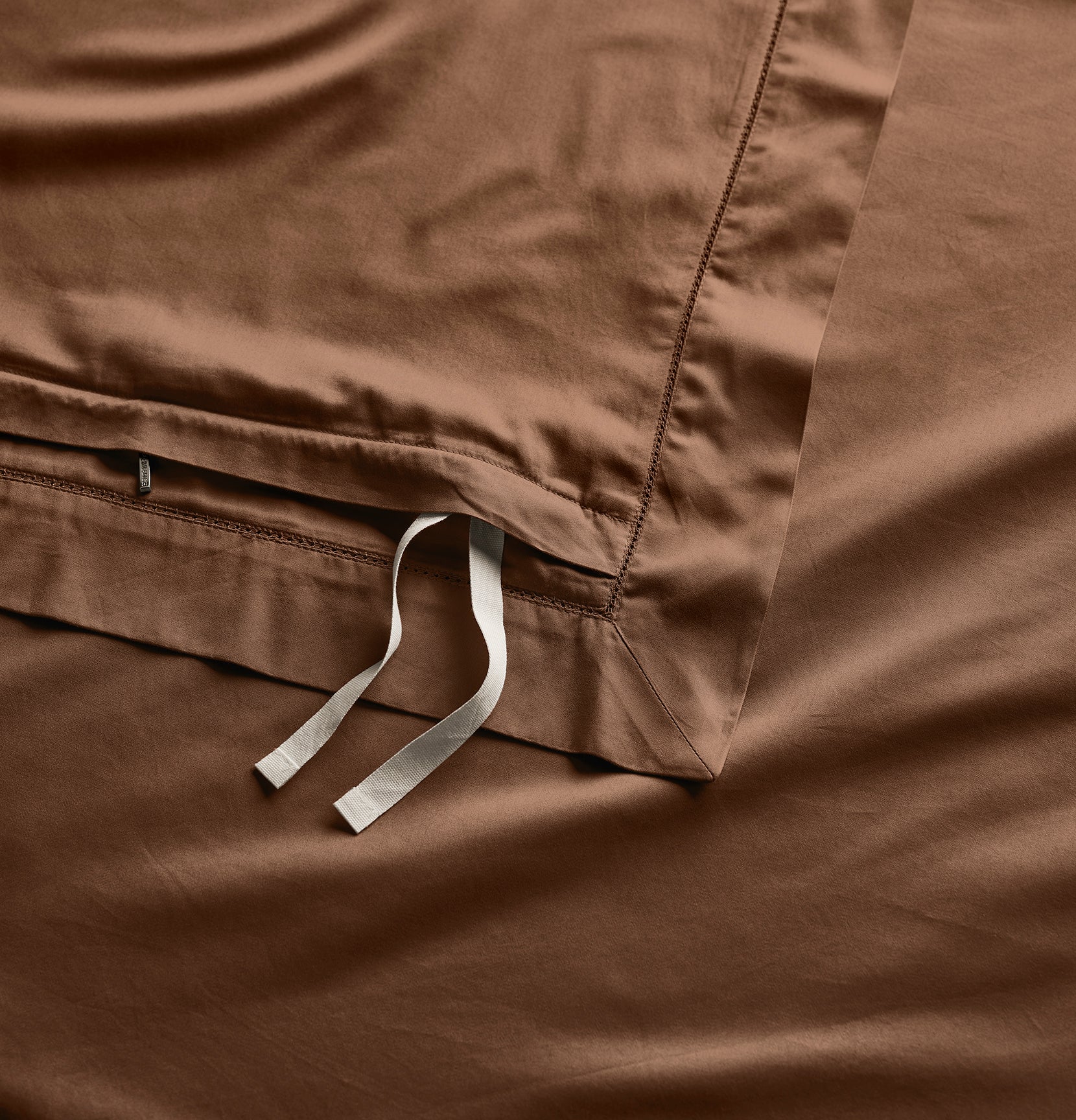 Summit Supima Duvet Set - Chestnut - Image 4