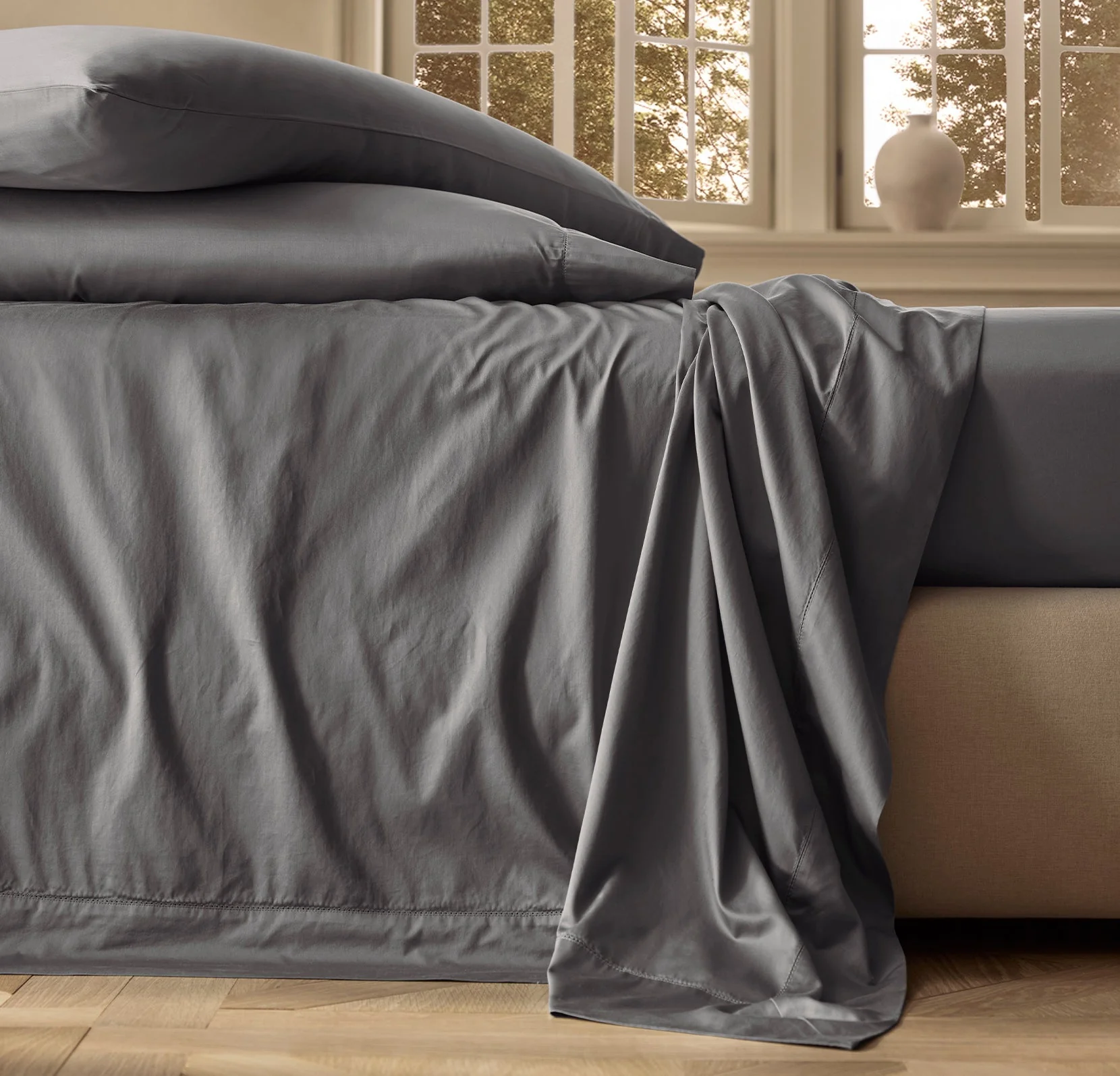 Summit Supima Sheet Set - Bluestone - Image 3