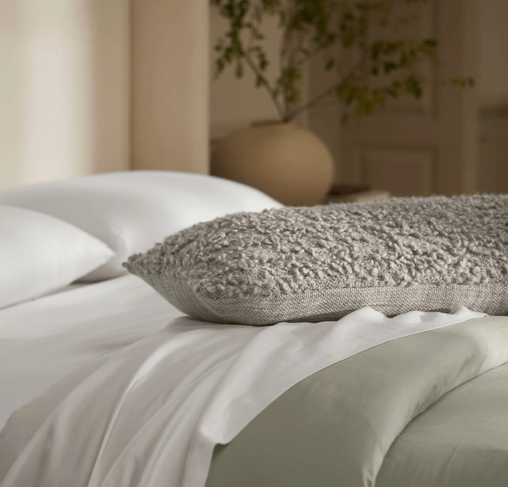 The Cozy Bouclé Collection - Heathered Pewter - Image 3