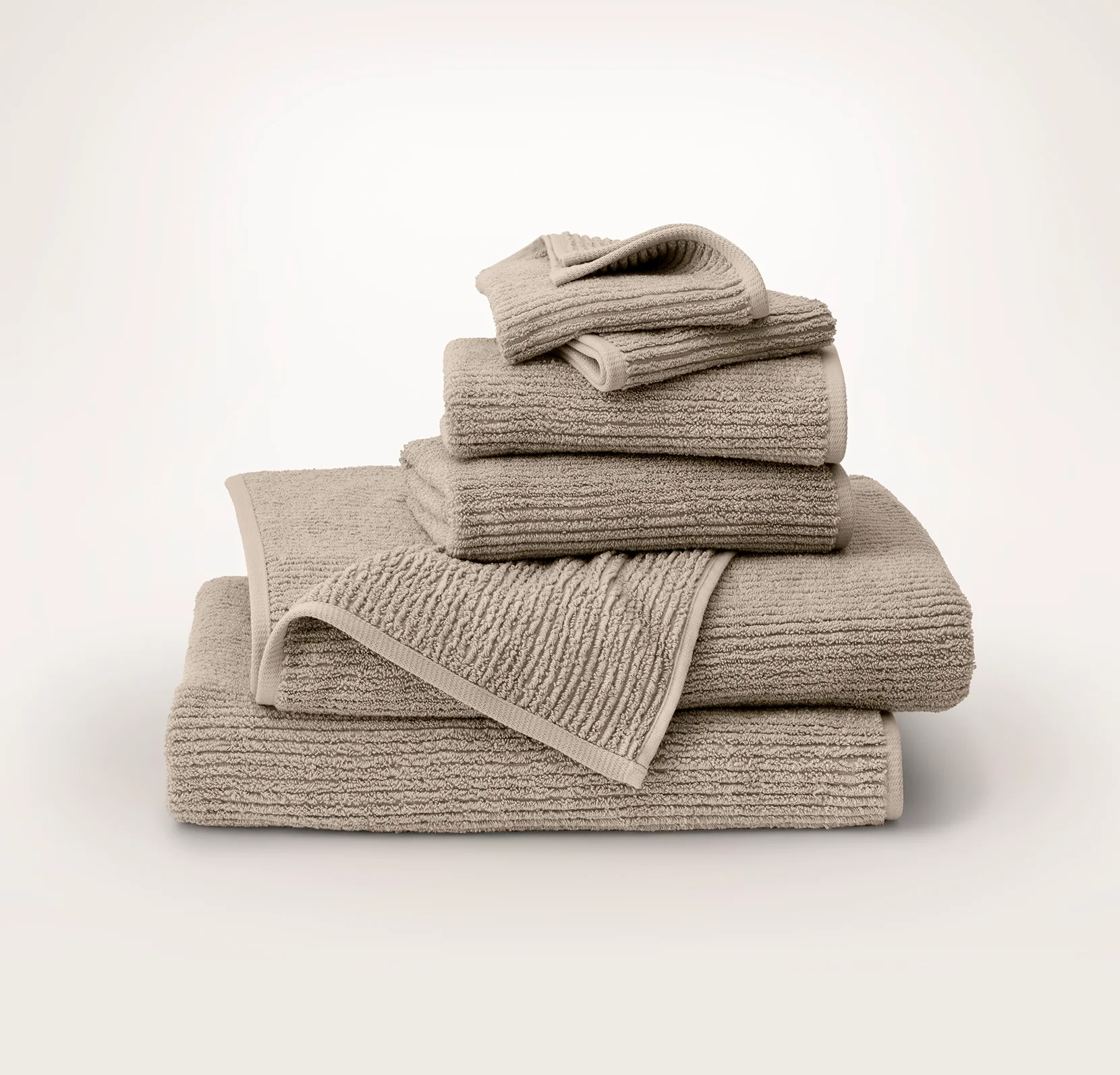 Turkish Ribbed Bath Sheet Set - Image 10