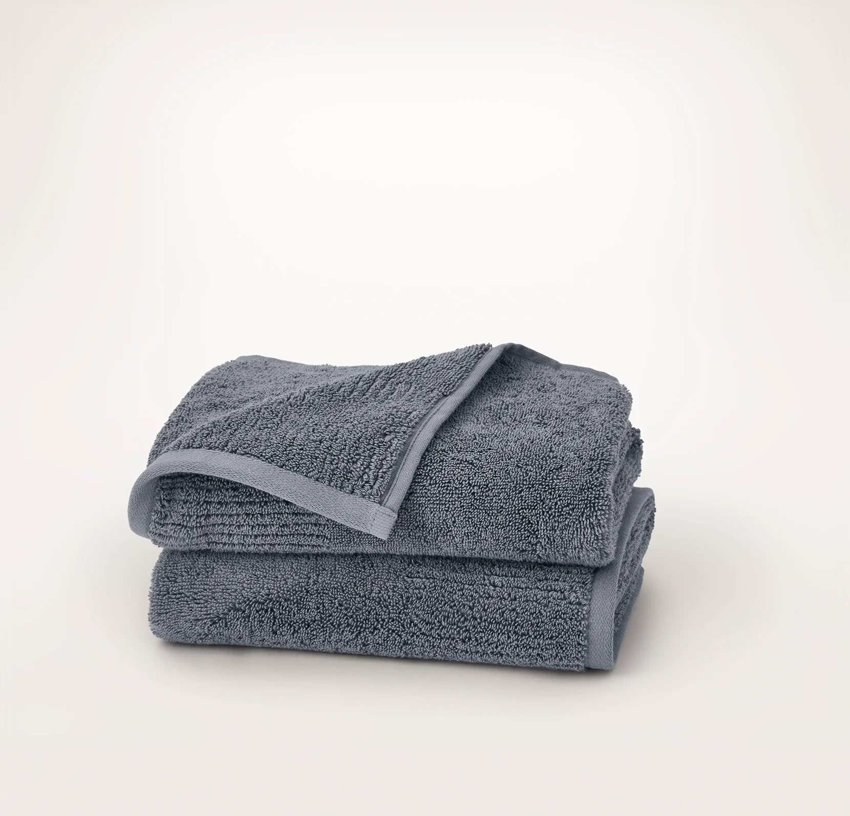 Turkish Ultra Plush Hand Towels (Pair) - Mineral
