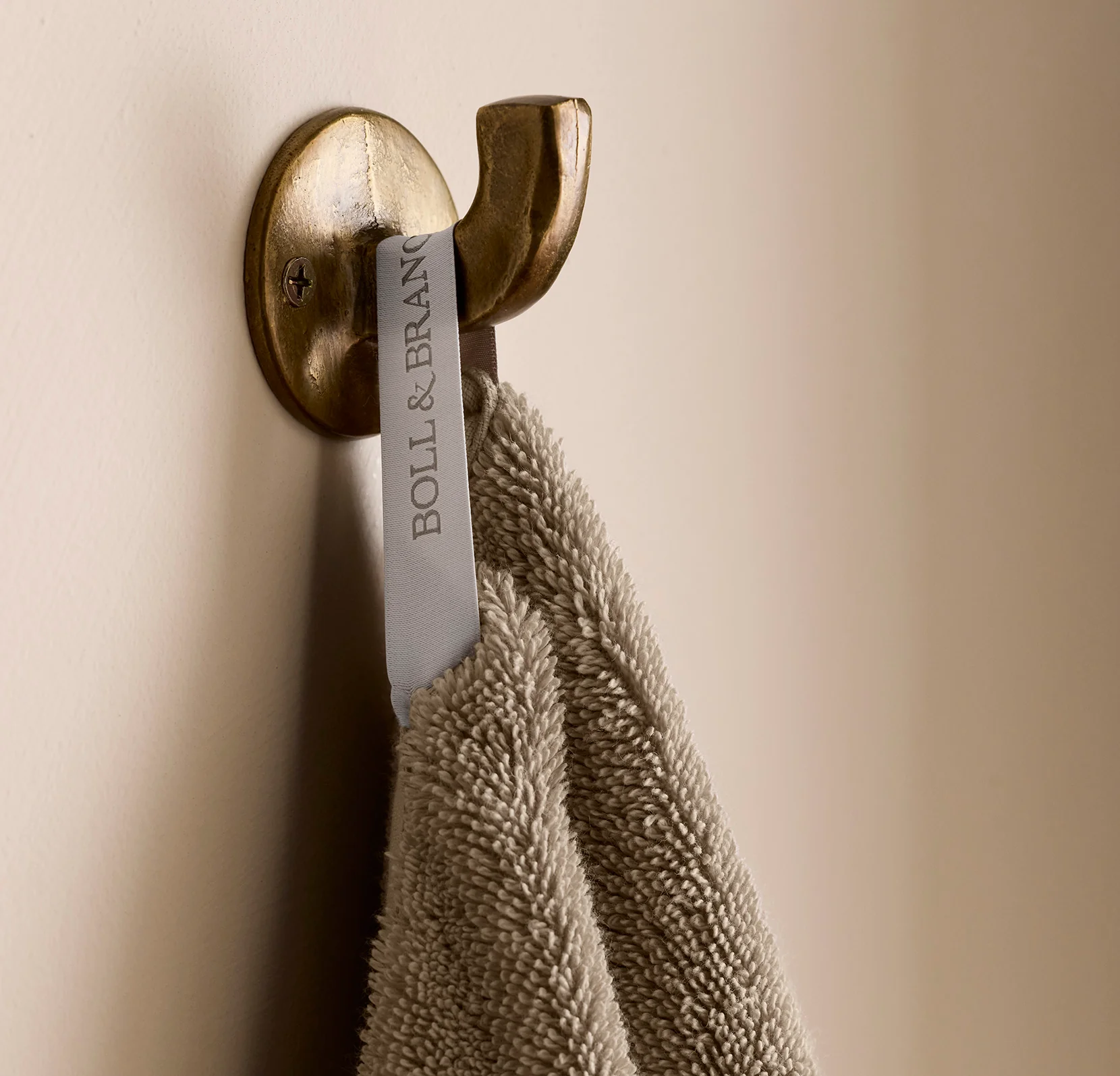 Turkish Ultra Plush Hand Towels (Pair) - Oak - Image 3