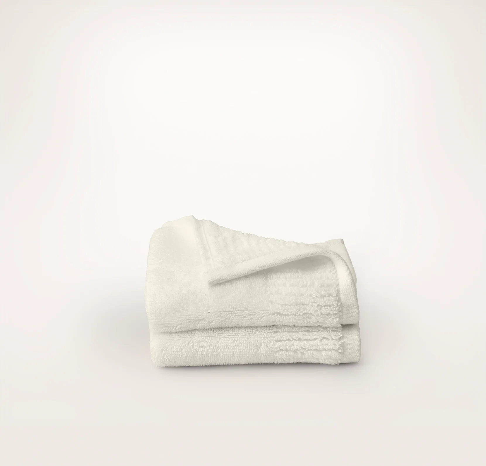 Turkish Ultra Plush Washcloths (Pair) - Cream