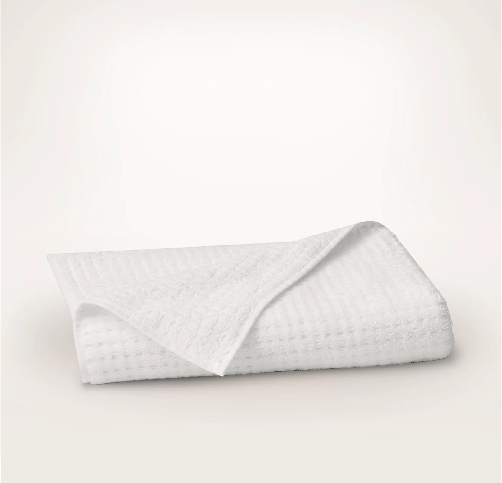 Turkish Waffle Bath Towel - White