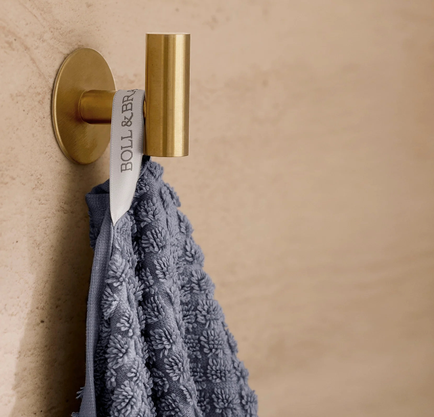 Turkish Waffle Hand Towels (Pair) - Mineral - Image 3